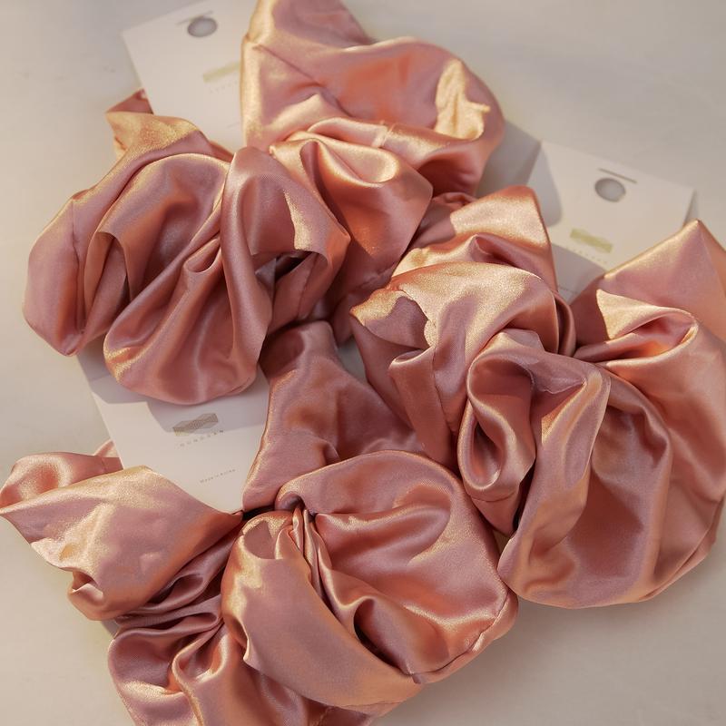 Silk Hair Scrunchies